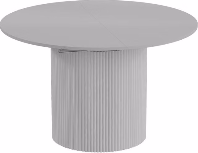 Mesa de comedor extensible Calero de Vicco en color blanco con diseño moderno y rectangular