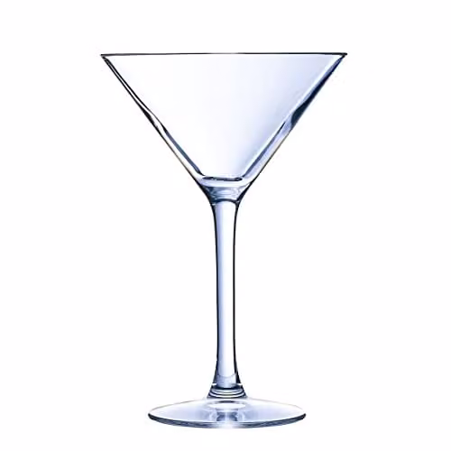 Set de 6 copas de cocktail Martini Cabernet de Arc Internacional en cristal transparente de 21 cl
