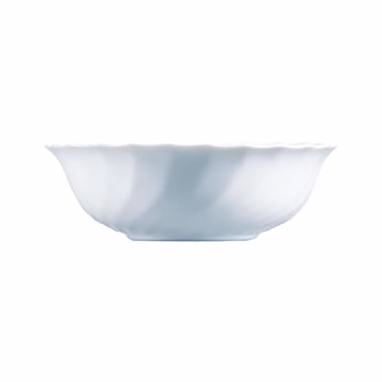 Juego de 6 boles Trianon de Luminarc en vidrio opal blanco de 16 cm