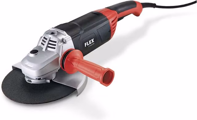 Amoladora angular Flex L 2200 de 230 mm en color rojo