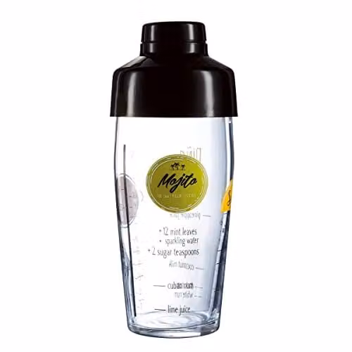 Coctelera de vidrio Luminarc Cocktail Bar transparente de 585 ml