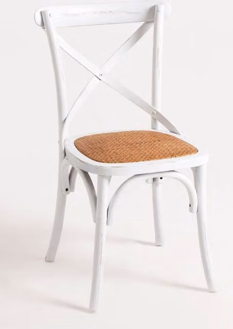 Pack de 4 sillas de comedor Altea de Regalos Miguel en color roble blanco