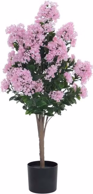 Planta decorativa artificial Mendler rosa, Al 95 x An 40 x P 40 cm