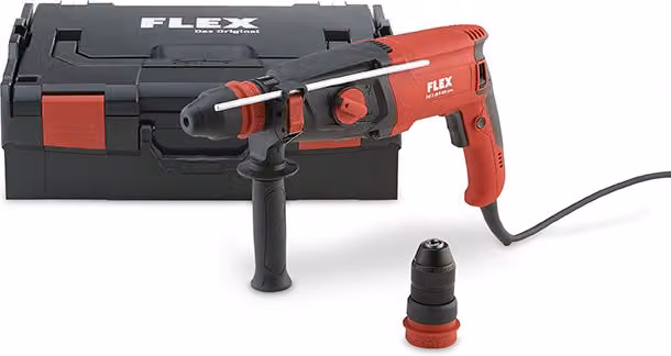 Martillo SDS Plus Flex Che 2-28 R de 2,5 kg en color rojo