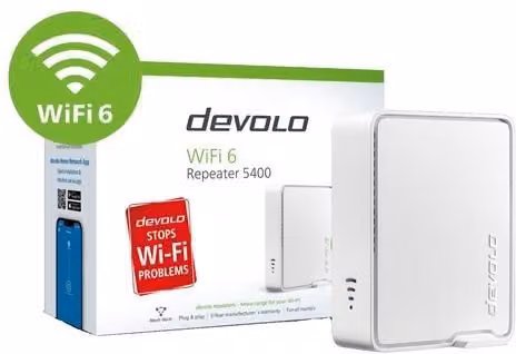 Repetidor Wi-Fi 6 Devolo 5400 Blanco