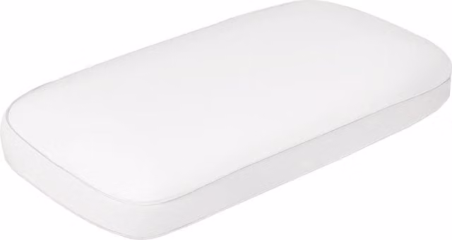 Almohada Viscoelástica HOMCOM de Espuma Transpirable con Diseño Ergonómico para Adultos, Color Beige o Blanco, An/P/Al: 80 x 40 x 91 cm