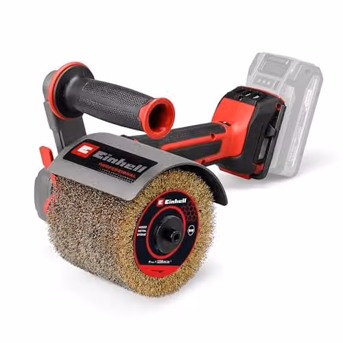 Lijadora de cepillos a batería Einhell TP-BR 18/32 Li BL-Solo color rojo