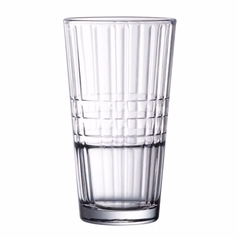 Set de 6 vasos Stack'Up Cross de Arcoroc en vidrio templado transparente de 35 cl