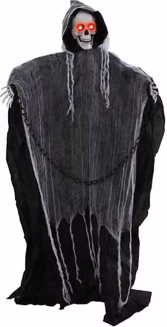 Segador de almas colgante para Halloween Spooka de vidaXL, color negro
