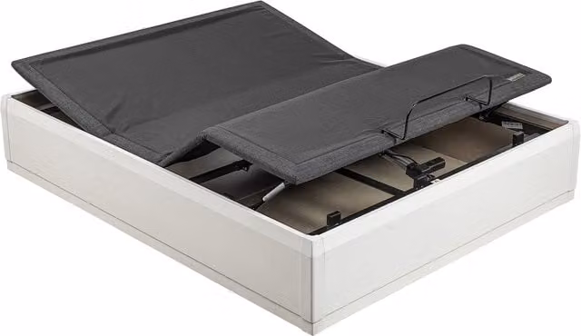 Canapé abatible Lattoflex Box MDF Motion blanco An/P/Al: 135 x 190 x 190 cm