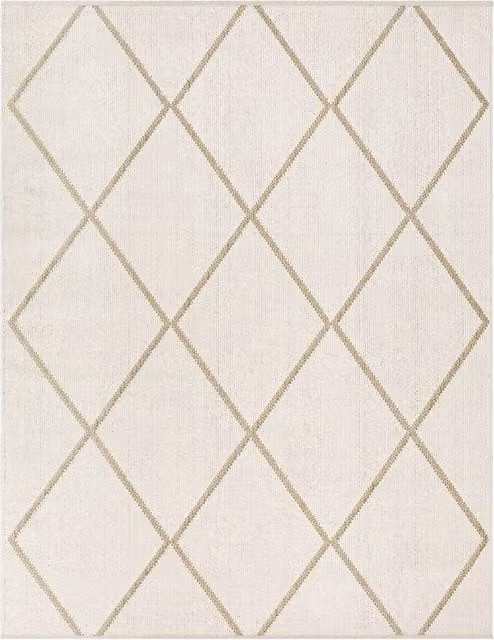 Alfombra Munico beige de estilo escandinavo, An: 200 cm, Al: 280 cm