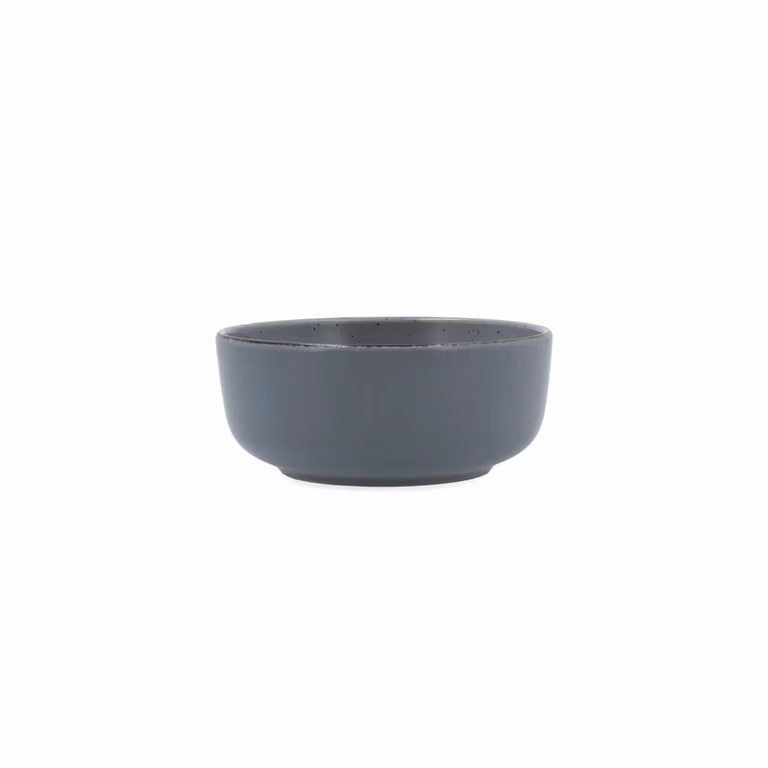 Juego de 6 boles de cerámica Quid en color gris con un diámetro de 15 cm