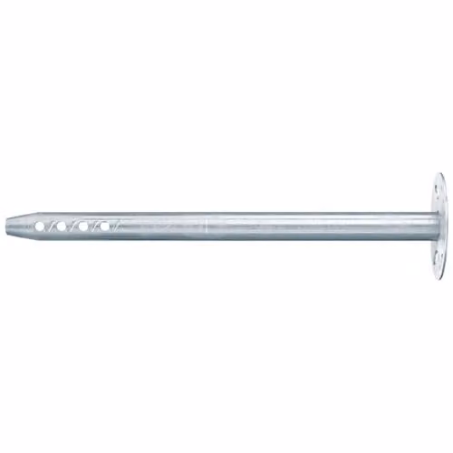 Soporte de aislamiento de metal Fischer DHM 130 de acero galvanizado color plata