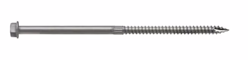 Pack de 100 tornillos estructurales para madera Simpson con cabeza hexagonal de 1/4 de pulgada y longitud de 15,24 cm