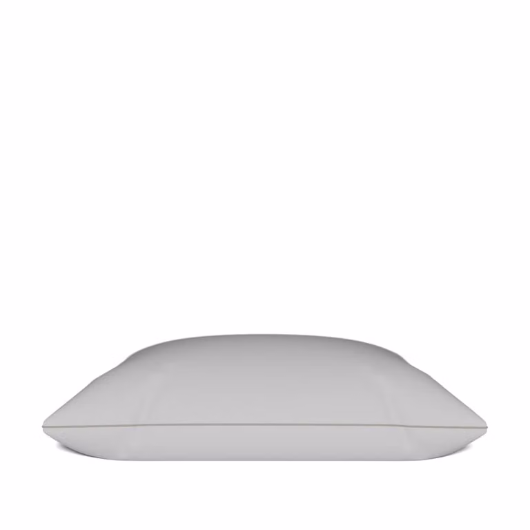 Almohada suave de plumas de pato Morphea blanca de algodón An/An/Al: 50 x 70 cm