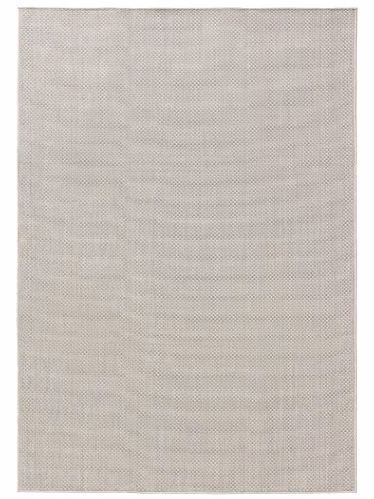 Alfombra Benuta para exterior e interior en color blanco, diseño minimalista y fácil cuidado, An/P: 240 x 350 cm