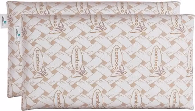 Almohada Viscoelástica Chloe de Nalui en color Marrón con Doble Funda de Lyocell y Firmeza Media
