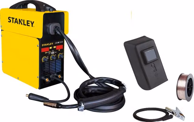 Soldador Inverter Stanley MIG/MAG/TIG 150 Ah Amarillo