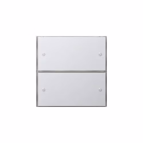 Interruptor de superficie KNX Tastsens.3 Komfort de Gira en color blanco brillante