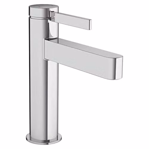 Grifo monomando para lavabo Hansgrohe Finoris 110 con vaciador automático, cromo