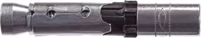 Clavija interior Fischer Fh Ii 12/m8 I de acero galvanizado gris para hormigón (Pack de 25 unidades)