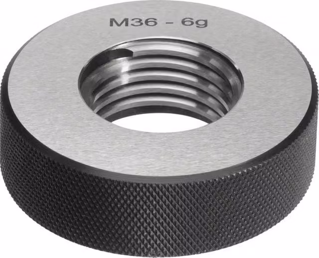 Anillo Roscado M36 6g Fortis Color Plata