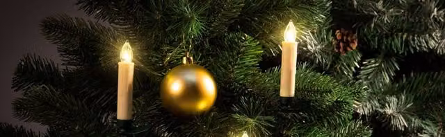 Set de 30 velas LED para árbol de Navidad NORTHIX con mando a distancia y temporizador, color blanco cálido