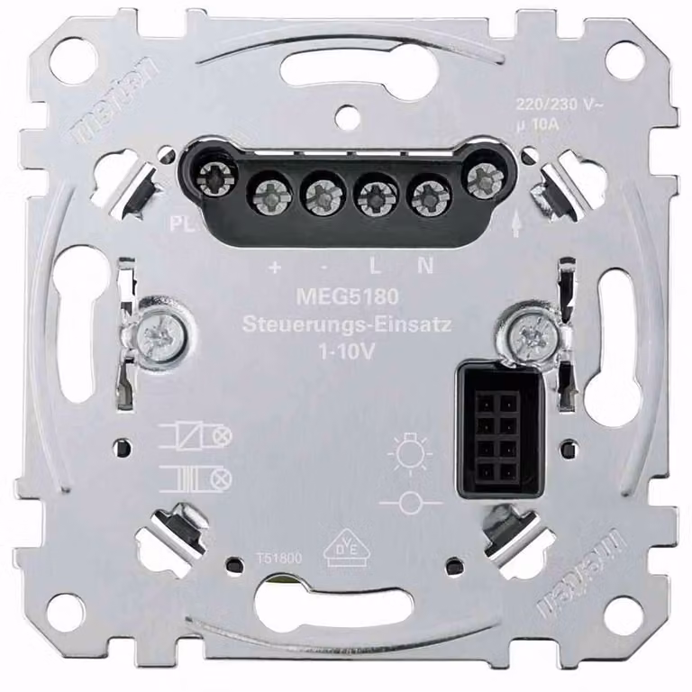 Interruptor Merten color plata modelo MEG5180-0000