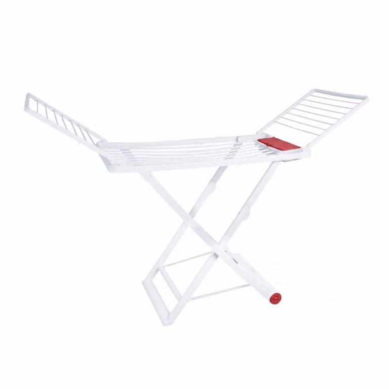 Tendedero plegable Quid de Nanni en resina color blanco con 20 metros de longitud
