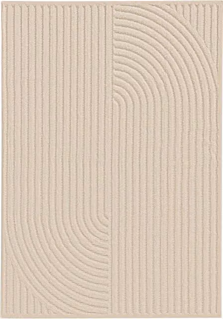 Alfombra Benuta Leo de color beige, diseño moderno y rectangular, An/P: 300 x 400 cm