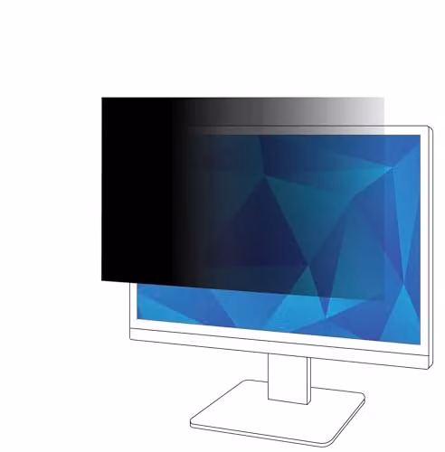 Filtro de privacidad 3M Blickschutzfilter PF270W9B para monitor de sobremesa de 27,0 pulgadas, relación de aspecto 16:9, color negro