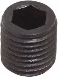 Tornillo Allen Hexagonal Fortis Talla 16 Color Negro con Acabado Blued