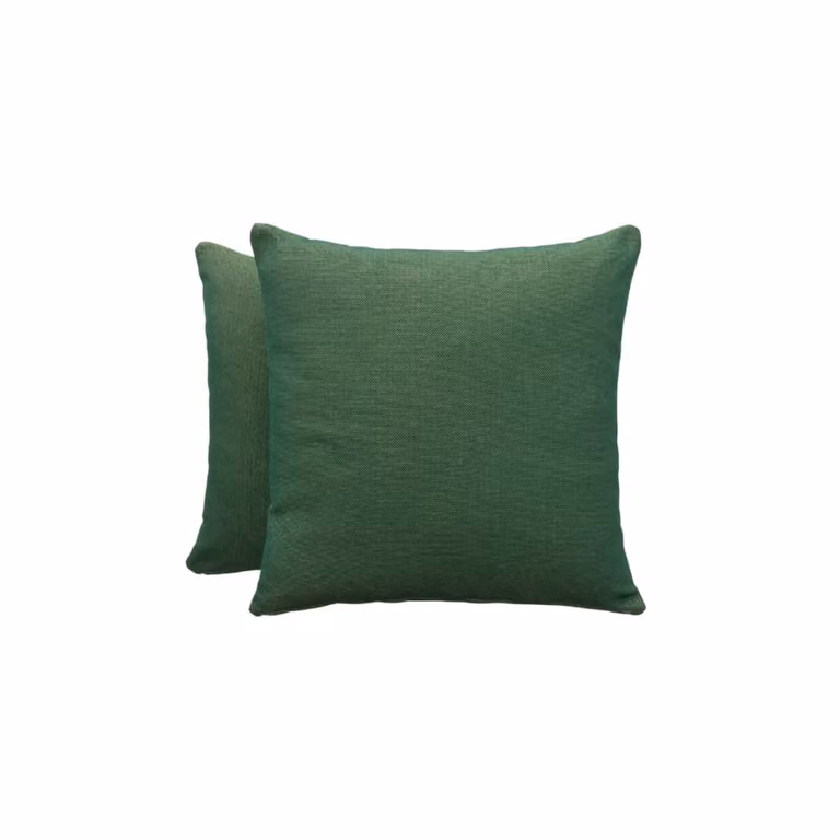 Lote de 2 fundas de cojín navideñas Gamusi de algodón en color verde, An/An/Al: 45 x 45 x 45 cm