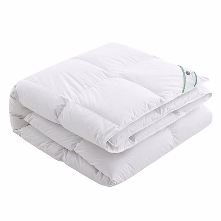 Relleno nórdico Duvedecor de plumón y pluma orgánico blanco para adultos An/P/Al: 220 x 200 cm