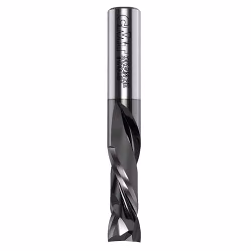 Fresa CMT de color plata con dimensiones de 12,7 x 35 x 89 mm