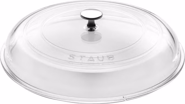 Tapa abovedada de vidrio transparente Staub de 30 cm