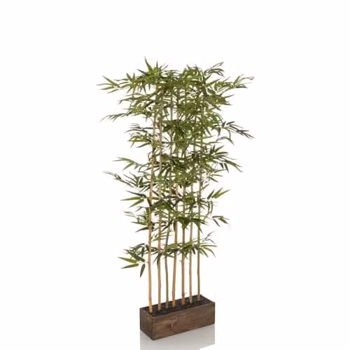 Planta artificial de bambú verde hjh OFFICE para decoración de interiores, Altura: 150 cm