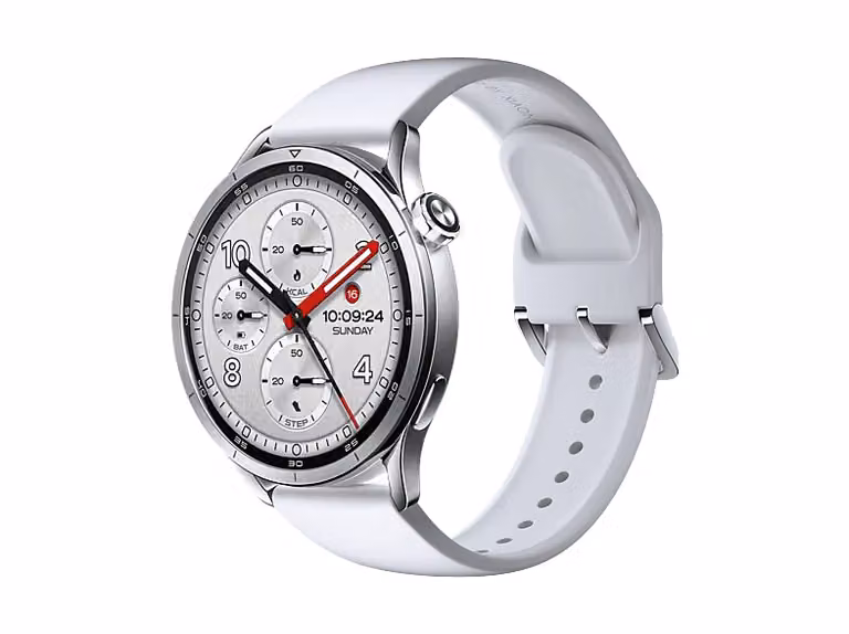 Smartwatch Xiaomi Watch S5 con GPS y Pantalla de 1.48 pulgadas en color Plata y Blanco