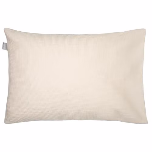 Funda de almohada Sevira Kids para niños de algodón reversible beige An/P/Al: 50 x 70 cm