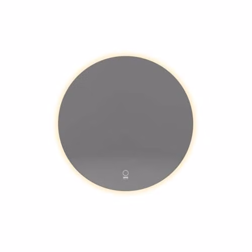 Espejo de pared LED redondo Home Deluxe SILA con interruptor táctil y luz LED de 100 cm de diámetro