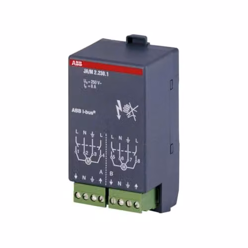 Actuador de persiana ABB de 2 salidas 230V