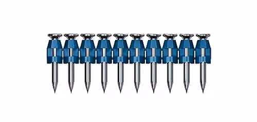 Clavos para hormigón Bosch Professional NB-25 de acero galvanizado, longitud 25 mm