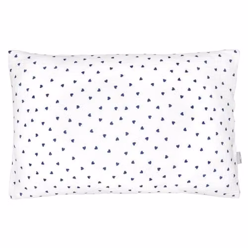 Funda de almohada reversible Sevira Kids Lovio de algodón para niños con diseño floral, An/P/Al: 50 x 70 cm