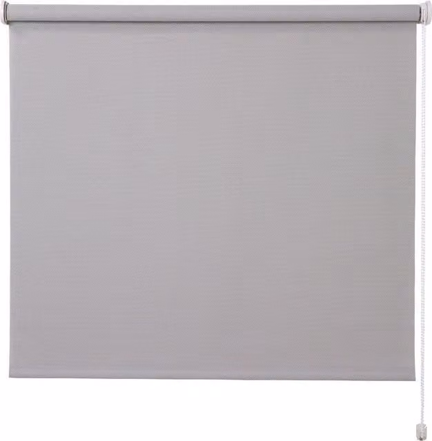 Estor enrollable screen natural mihl térmico semitransparente en color arena y gris An/Al: 90 x 240 cm