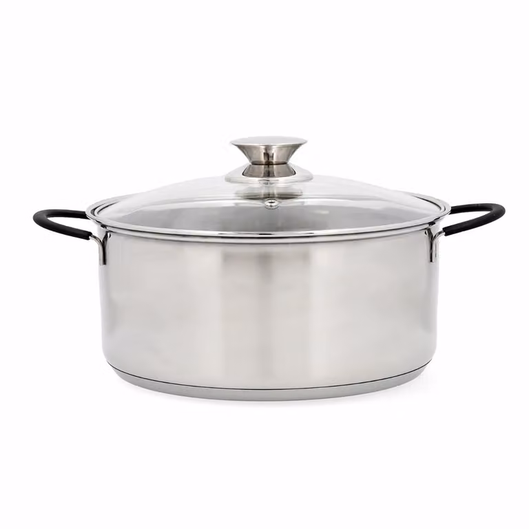 Cacerola Sensory de Quid en acero inoxidable color plata de 28 cm