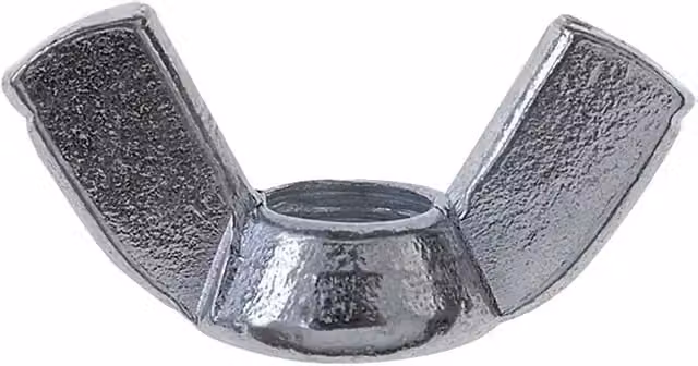 Tuerca de mariposa Profi Depot de acero galvanizado plateado M 8 (50 unidades)