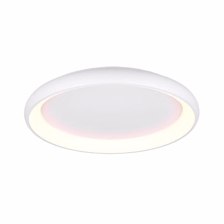 Luminaria de superficie LED Cycle LEDBOX de 80W, color blanco, con temperatura de color ajustable CCT (3000-4000-6000K) y un diámetro de 810 mm