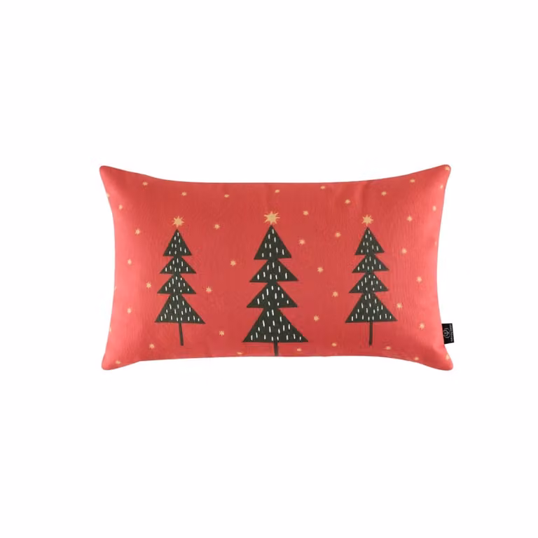 Funda de cojín de Navidad Decolores Home multicolor, 100% algodón, 50 x 50 cm