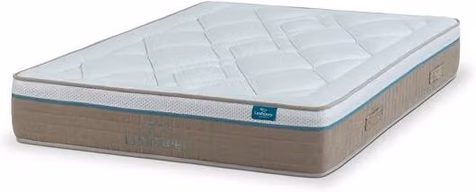 Colchón Nature Prime Leafsleep de gel viscoelástico y tencel con regulación de temperatura, An/P/Al: 200 x 135 x 30 cm