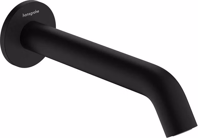 Caño para bañera Tecturis S Hansgrohe en negro mate